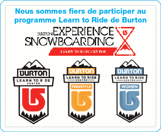 Proud to be part of the Burton Learn To Ride Program